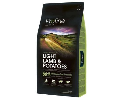 211156 3 profine light lamb potatoes 15kg