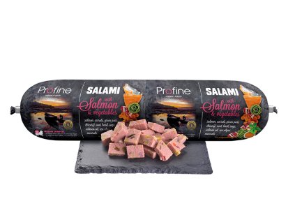 211186 5 profine salami salmon vegetables 800g