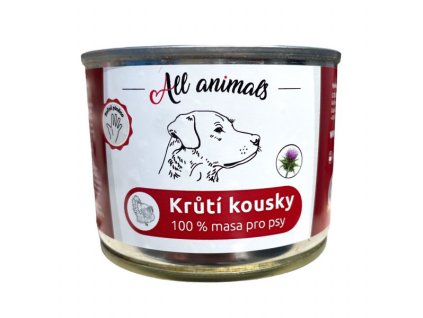 217738 2 all animals dog kruta kousky 200g