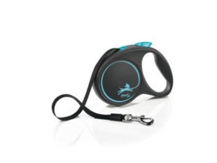 flexi black L 5m na 50 kg modrá