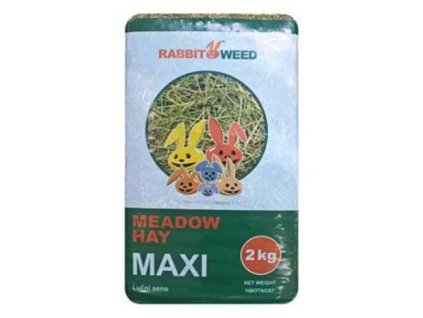Seno luční Maxi RabbitWeed 2kg 100l