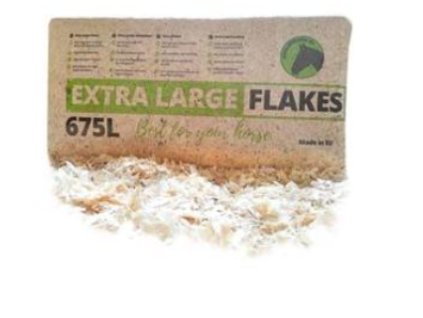 Hobliny hrubá podestýlka Extra Large 675l