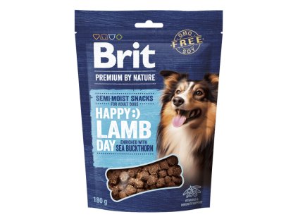 Brit Premium by Nature Dog Semi moist Snacks Lamb with Sea Buckthorn 180 g