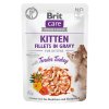 207214 1 brit care cat kitten fillets in gravy with tender turkey 85g
