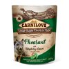 208288 1 carnilove dog pouch pate pheasant with raspberry leaves 300g