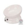 Miska keramická ergonomická zvýš. 0,15l 13cm bílá