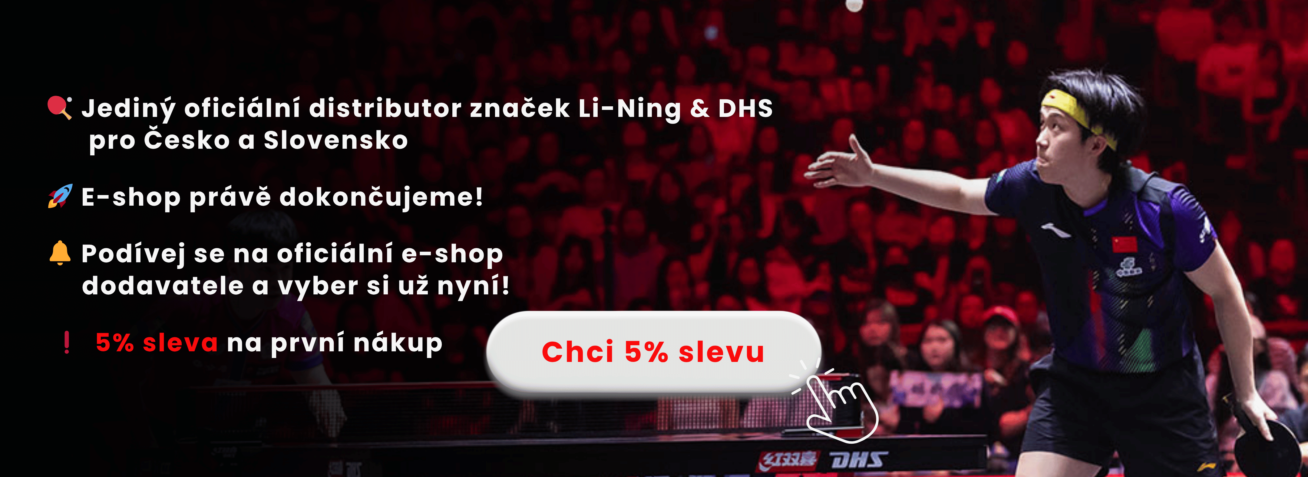Chci 5% slevu na první nákup!