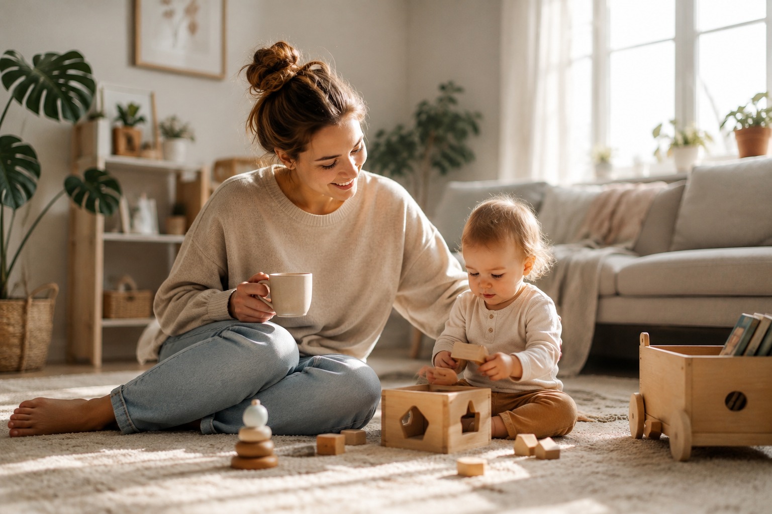 Nestíháš s malým dítětem? 6 věcí, které ti ulehčí den
