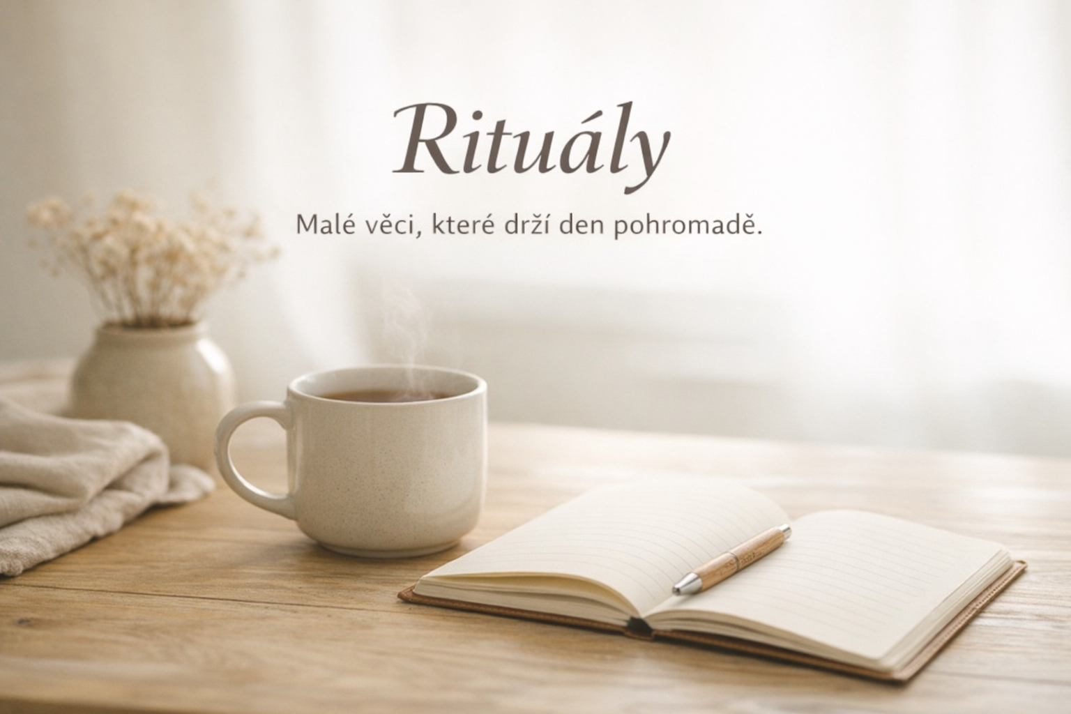 Rituály a jejich význam — jak vám mohou změnit den