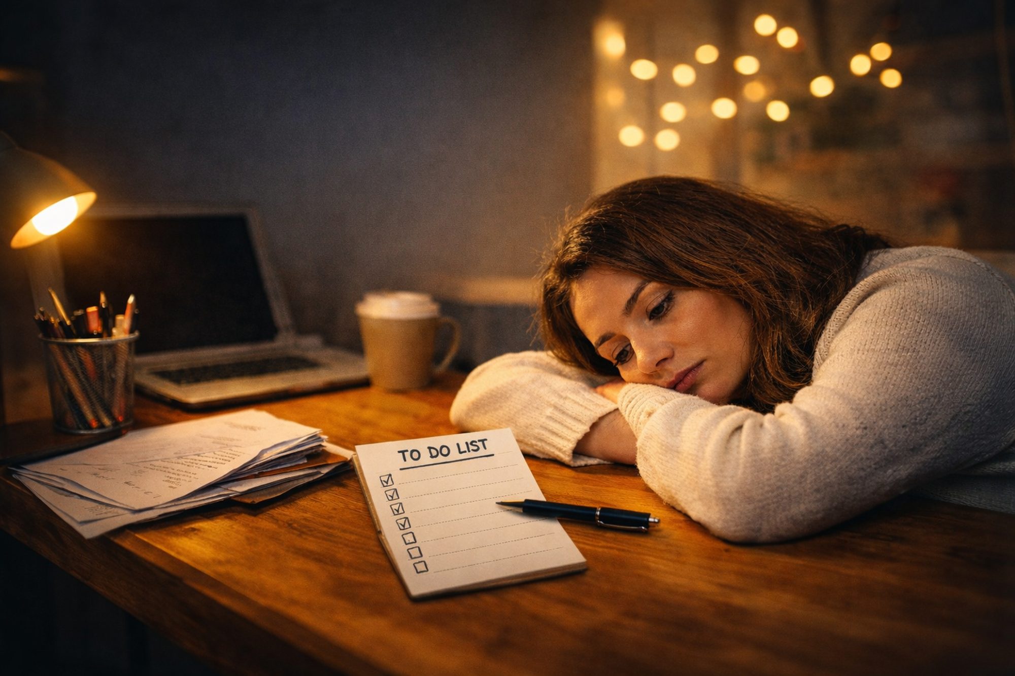 Proč máme pocit, že jsme nic nestihli – i když jsme se celý den nezastavili