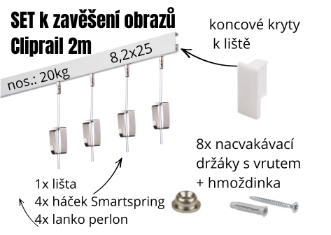 set-zavesny-system-cliprail-smart