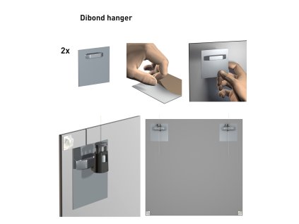 Frame accessories Artiteq Dibondhanger