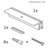 prorail flat kit 150cm