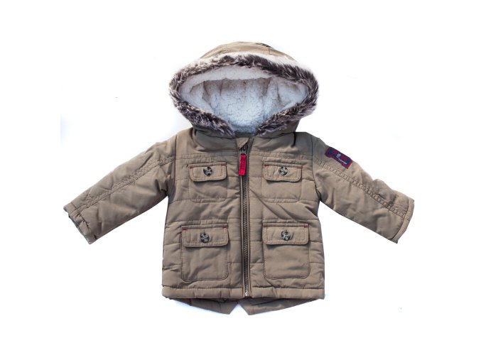 Kojenecká bunda parka teplá