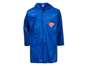Dětská pláštěnka Superman, světle modrá vel. 128
