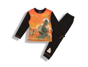 Dětské chlapecké pyžamo Star Wars černé 4-10 let