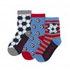 Ponožky chlapecké fotbal B 3 páry