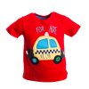 Chlapecké tričko červené taxi 0-3 roky