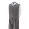 Chlapecký společenský oblek šedý 5 dílný vel. 98