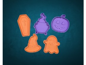 Halloweenský set vykrajovátek 5ks
