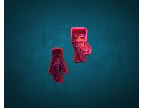 Minecraft Enderman Set 2 Vykrajovátek 2ks