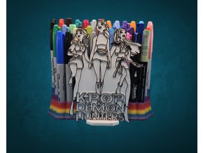 K-Pop Demon Hunter, Zoey, Rumi, Mira  3D Omalovánky