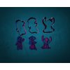 Lilo a Stitch Set Vykrajovátek 3ks