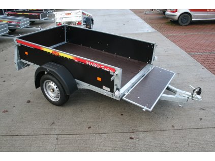 Jednoosý nebržděný přívěs MARO 01 PRK N1 750 kg 1860x1110 mm POČ