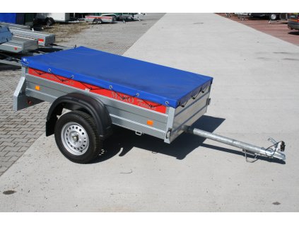 MARO Z 01 N1 750 kg 1860x1110 mm, s přetahovací plachtou + POČ