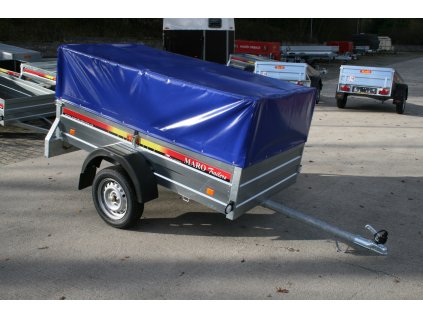 MARO Z 01 N1 750 kg 1860x1110x900 mm, s výklopnou plachtou + POČ