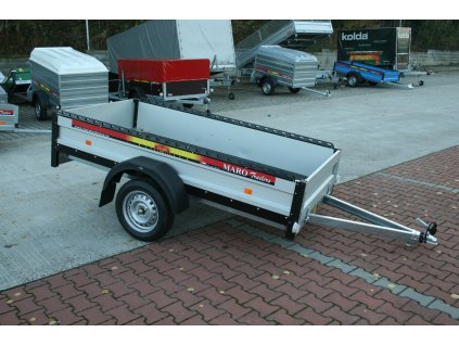 Jednoosý nebrzděný přívěs ALU PROFI 06 N1 750 2410x1260