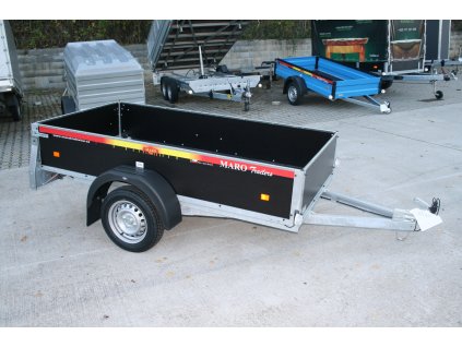 Jednoosý nebržděný přívěs MARO 06 PRK N1 750 kg 2410x1260 mm + POČ
