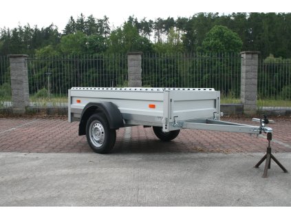 Jednoosý nebrzděný přívěs ALU PROFI 03 N1 750 kg 2060x1110 mm