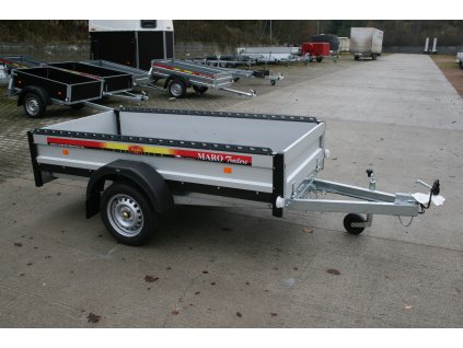 Jednoosý nebrzděný přívěs ALU PROFI 04 N1 750 kg 2960x1260 mm