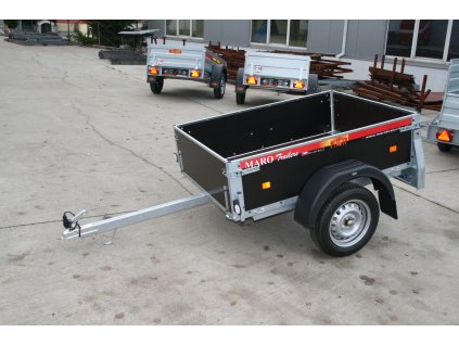 Jednoosý nebržděný přívěs MARO 02 PRK N1 750 kg 1560x1110 mm