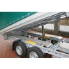 Třístranný sklápěcí přívěs TIPPER 2 B2 2700 kg 3300x1760x2150 mm, elektrická pumpa a Celní plachta 1800 mm