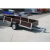 Jednoosý nebrzděný přívěs MARO 04 PRK N1 750 kg 2960x1260 mm se zesílenou nápravou 1350 ks