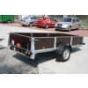 Jednoosý nebrzděný přívěs MARO 04 PRK N1 750 kg 2960x1260 mm se zesílenou nápravou 1350 kg + POČ
