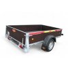 Jednoosý nebrzděný přívěs MARO 06 PRK N1 750 kg 2410x1260 mm se zesílenou nápravou 1350 kg + POČ