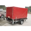 Jednoosý nebrzděný přívěs MARO 03 PRK N1 750 kg 2060x1110x1300 mm s celní plachtou