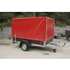 Jednoosý nebrzděný přívěs MARO 00 PRK N1 750 kg 2960x1460x1300 mm s celní plachtou + POČ