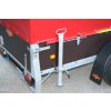 Jednoosý nebrzděný přívěs MARO 00 PRK N1 750 kg 2960x1260x900 mm s výklopnou plachtou + POČ