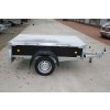 Jednoosý nebrzděný přívěs MARO 02 PRK N1 750 kg 1560x1110 mm s přetahovací plachtou