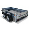 Dvouosý nebrzděný přívěs  MARO 04 TITAN N2 750 kg 2960x1260 mm