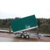 Třístranný sklápěcí přívěs TIPPER 3 B2 3500 kg 4100x2100x2150 mm, elektrická pumpa a Celní plachta 1800 mm