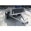 Jednoosý nebržděný sklopný přívěs MARO 05 PRK N1 750 kg 2060x1260 mm + POČ