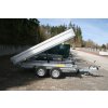 Třístranný sklápěcí přívěs TIPPER 3 B2 3500 kg 4100x2100x350 mm, Elektrická pumpa