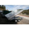 Třístranný sklápěcí přívěs TIPPER 3 B2 3500 kg 4100x2100x350 mm, Elektrická pumpa