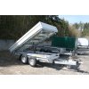 Třístranný sklápěcí přívěs TIPPER 3 B2 3500 kg 4100x2100x350 mm, Elektrická pumpa
