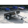 Jednoosý nebržděný sklopný přívěs MARO 05 PRK N1 750 kg 2060x1260 mm